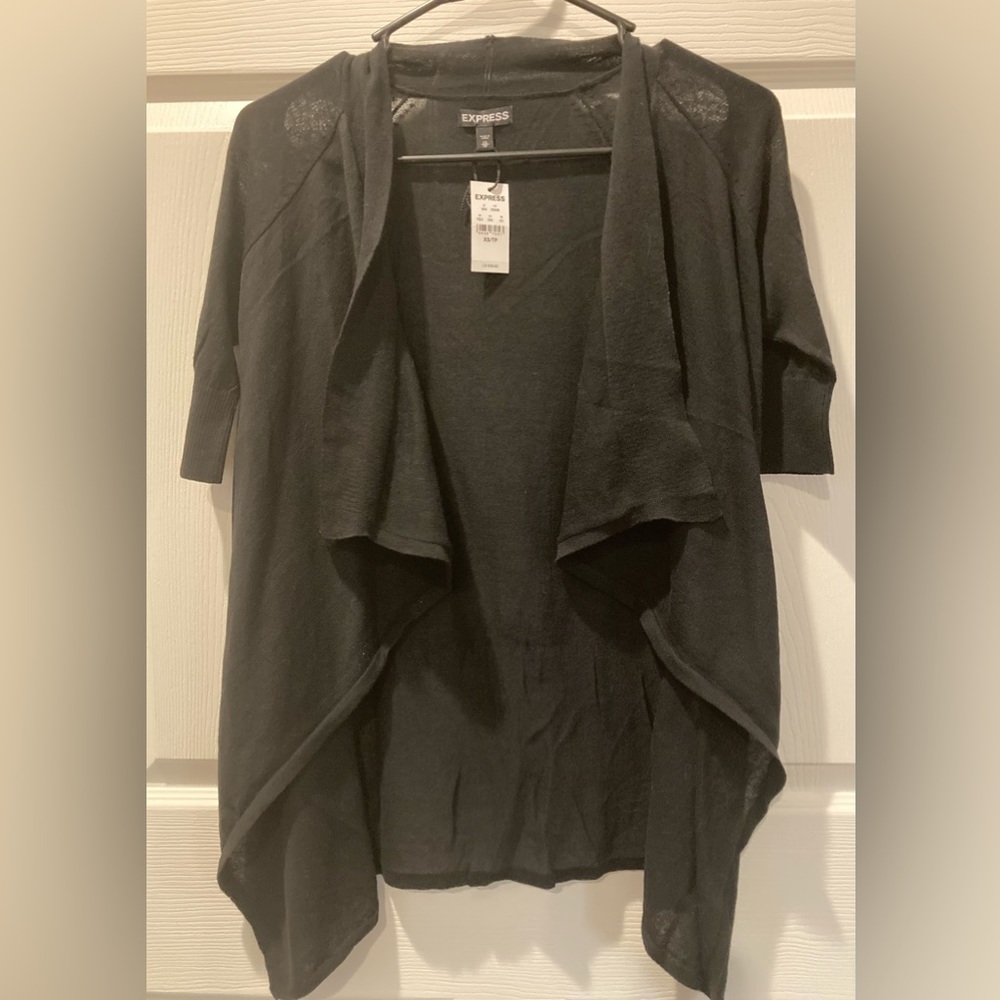 Express lightweight black sweater XS